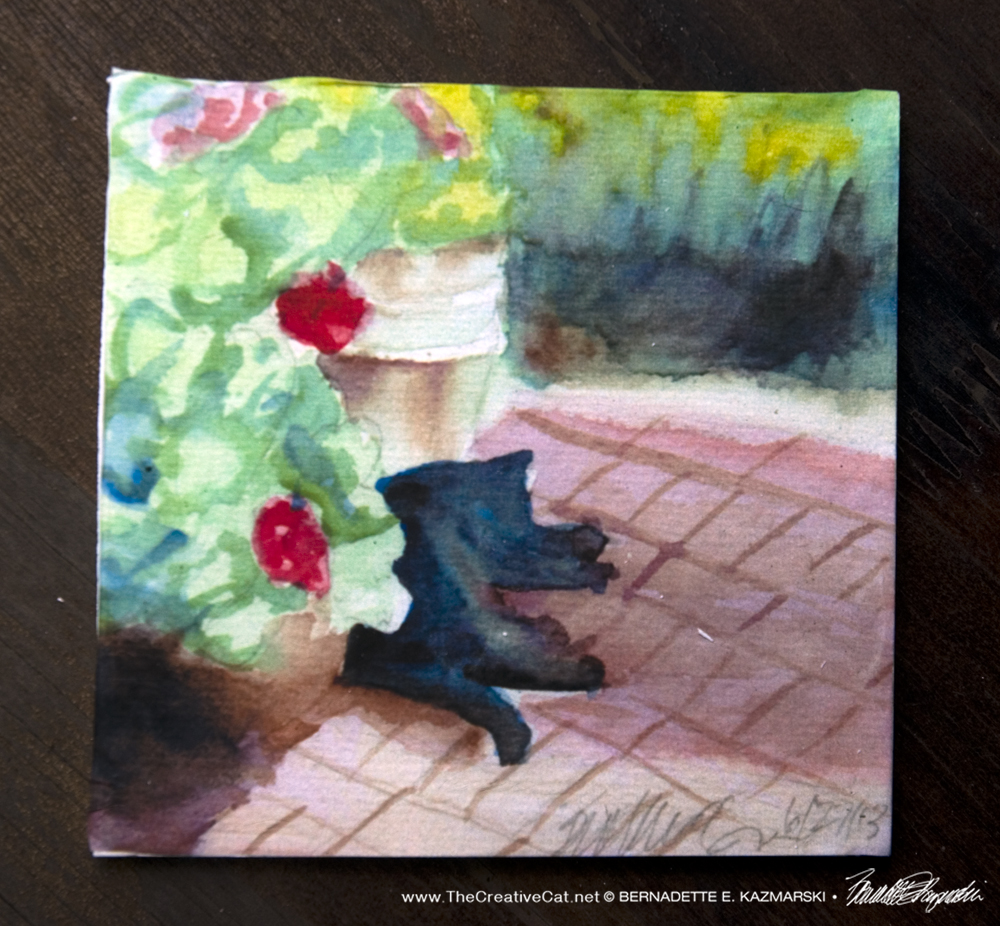 Garden Sketch With Mimi Tile