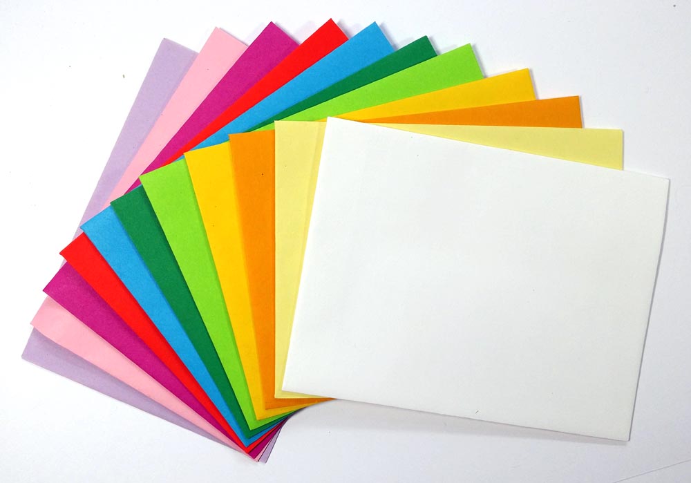 The envelope selection.