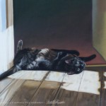Are You Looking at Me?, pastel, 17" x 22", 2008 © Bernadette E. Kazmarski