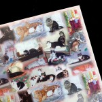 "22 Cats" art paper
