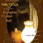 Madame Mewsette Halloween Card