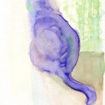 “Blending”, watercolor, 6″ x 9″ © Bernadette E. Kazmarski