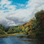 Autumn in the Valley, pastel, 31 x 27, 2010 © Bernadette E. Kazmarski