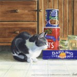 “Darling Clementine”, watercolor, 12″ x 9″ © B.E. Kazmarski