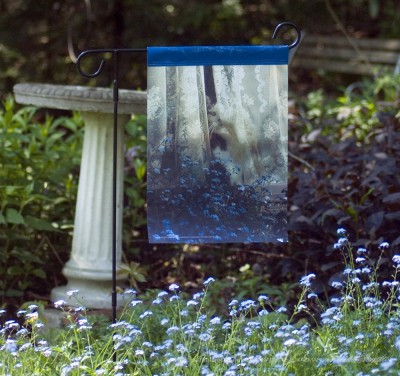 Garden Flag, Sophie Keeps an Eye on Things