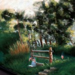 How Many Sunsets, pastel, Pastel, 10 x 12, 2003 © Bernadette E. Kazmarski