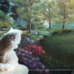 "Spring", pastel, 12" x 24", 1998 © Bernadette E. Kazmarski