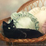 "Samantha", pastel, 23" x 19", 1994 © Bernadette E. Kazmarski