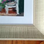 Lilacs and Laundry frame.