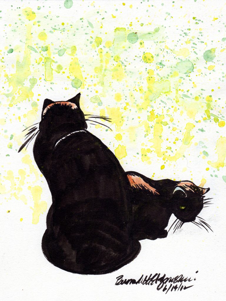 In Afternoon Sun 12 x 16 print.