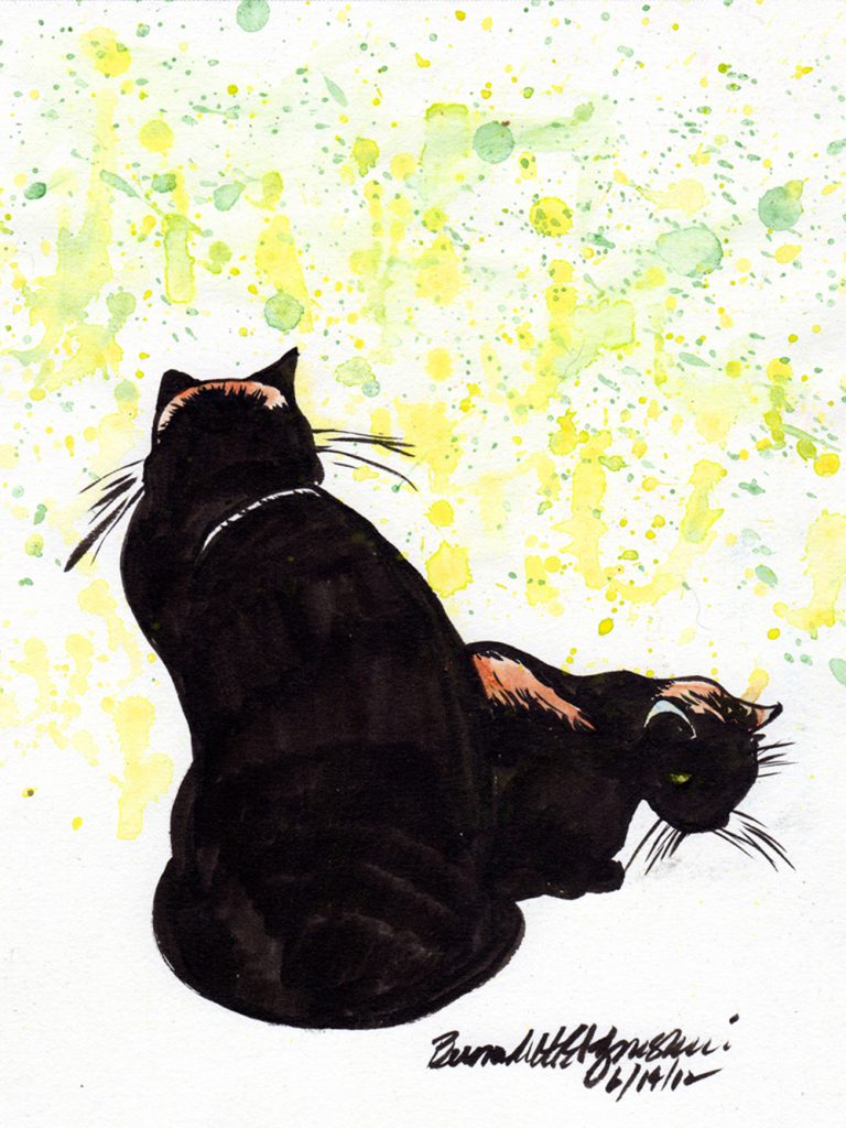 In Afternoon Sun 9 x 12 print.