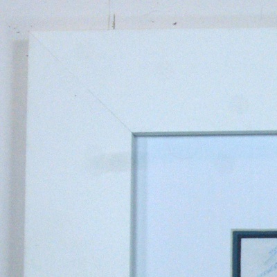 Detail of frame and mat