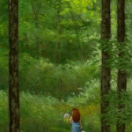 "Paths I Have Walked", pastel, 16" x 28" © Bernadette E. Kazmarski