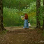 "Paths I Have Walked", detail