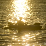 kayaking at the point