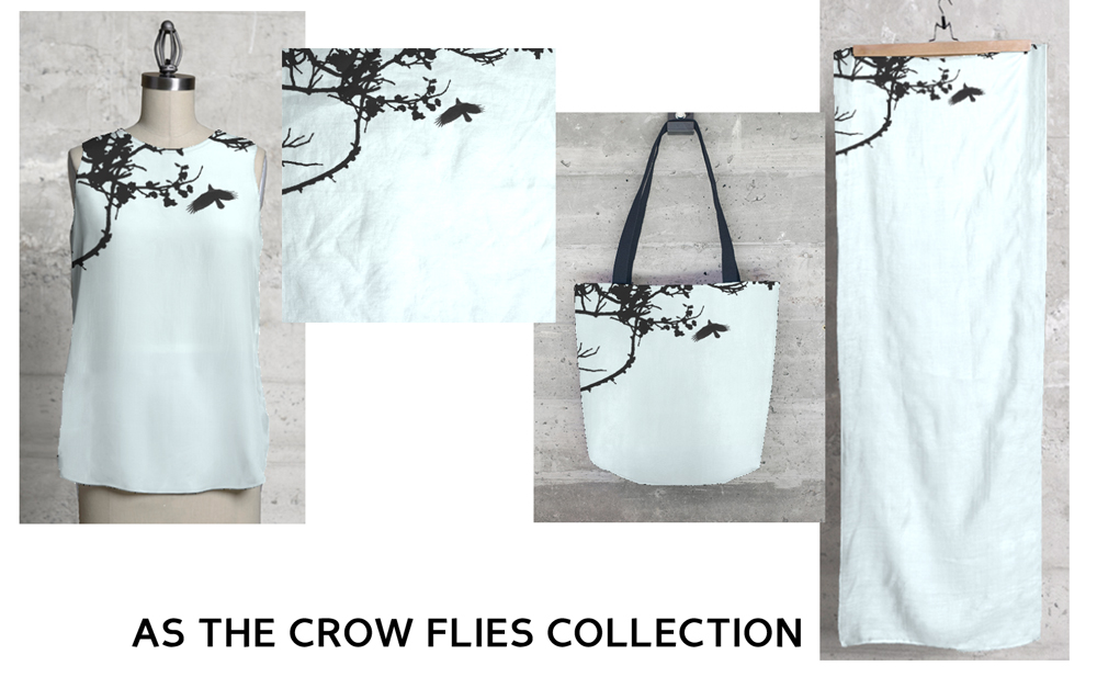 "As the Crow Flies" collection.