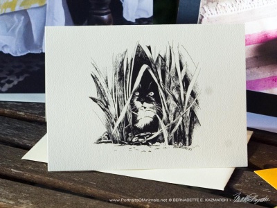 "Big Game Hunter" from "Kitties Being Kitties" set.