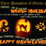 We Three Pumpkins