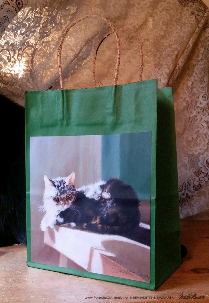After Dinner Nap Fine Art Gift Bag