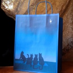 Star of Kittens Gift Bag