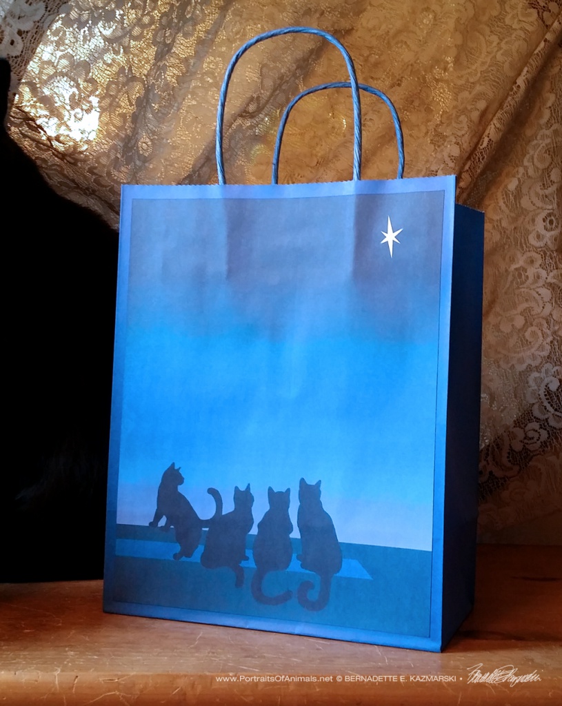 Star of Kittens Gift Bag