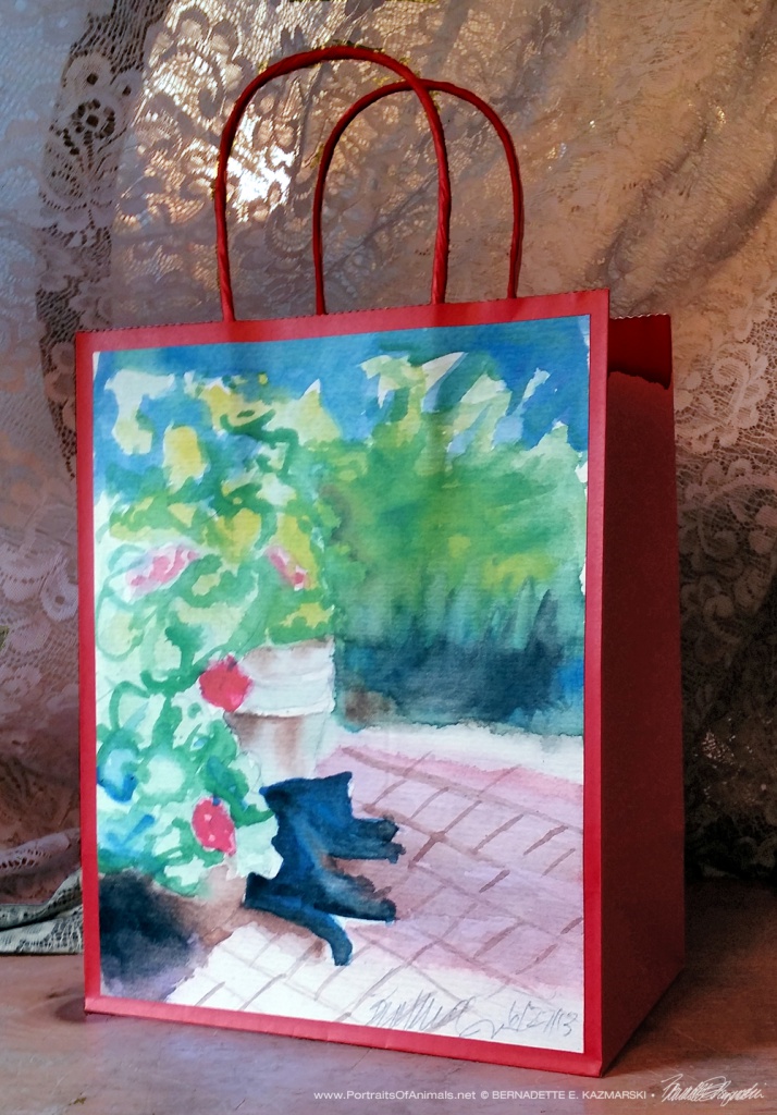 Garden Sketch With Mimi Daily Sketches Gift Bag