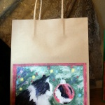 Sophie Gets a Look at Herself Gift Bag in kraft