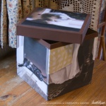 "Fine Art Cats" keepsake box.