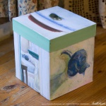 Winter Cats Keepsake box.