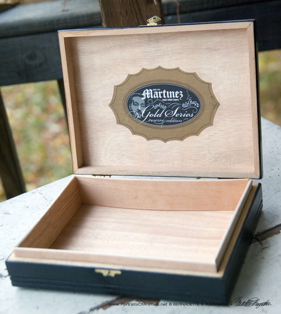 Label inside the box.