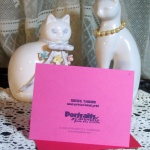 Magenta cards, back.