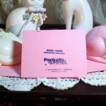 Pink cards, back.