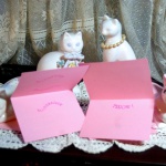 Pink cards, inside.