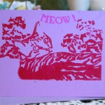 Violet card