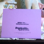 Violet cards, back.