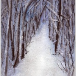 "Promises to Keep", soft pastel on self-prepared board, 8 x 12 © Bernadette E. Kazmarski