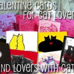 All sorts of feline-inspired valentines!