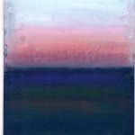 Winter Sunset, After Rothko, pastel on prepared board, 8 x 12 © Bernadette E. Kazmarski