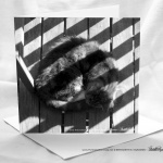 Square Card "Stripes on Stripe""