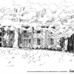 Our Parents' Home, ink, 2009.