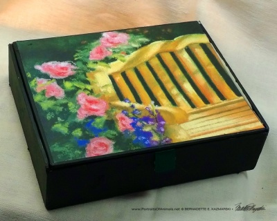 The Perfect Place keepsake, design.