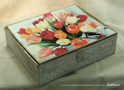 Tea for Tulips Keepsake