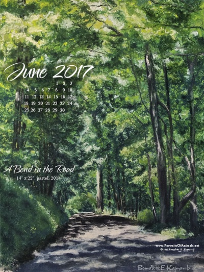 Desktop calendar, 600 x 800 for iPad, Kindle and other readers.