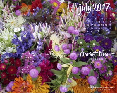 Desktop calendar, 1280 x 1024 for square and laptop monitors.
