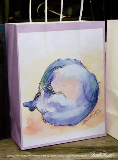 World Cat gift bag
