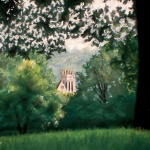 The Castle, pastel, 10 x 12, 2000 © Bernadette E. Kazmarski