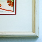 Detail of frame and mats.