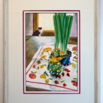 Framed original.