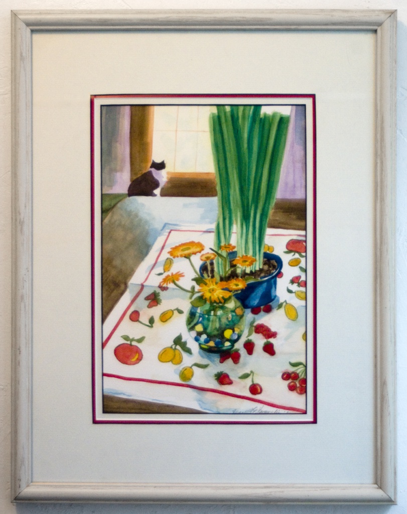 Framed original.