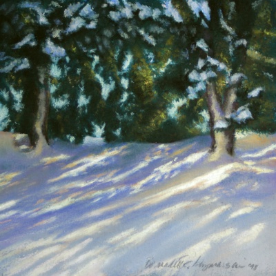 Morning Snow II